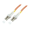 Duplex Jumper LC-LC 50/125µ, 7.5 m, OM2 LSZH,orange