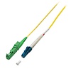 Simplex Jumper LC/UPC - E2000®-APC8° 9/125µ, 26 m, OS2, LSZH, gelb,3,0mm