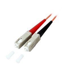 Simplex Jumper SC - SC 50/125µ, 2 m, OM2, LSZH, orange