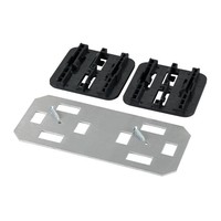 Kabelkanal-Befestigungs-Set C-Hut-Kombischienen montierbar