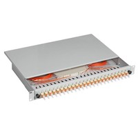 Spleißbox E2000® 50/125µ n.a. 24 Pigtails / 24 Kupplung OM2