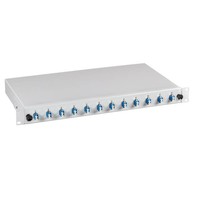 Spleißbox LC 9/125µ n.a. 48 Pigtails / 24 Kupplungen