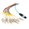 MTP/MPO(F)/LC OM3 50/125µ LowLoss 2 m, OM3, LSZH, Fanoutcable