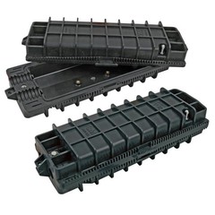 Outdoormuffe,IP 68,Kabelstärke 10-25mm, für 48 Fasern