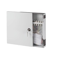 Mini-Wandvert.12xLC 50/125µ  Pigtails/Kupplung