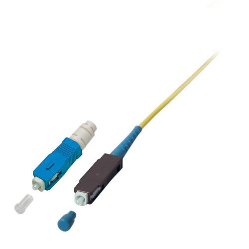 LC Steckverbinder SM9/125 OS2 blau, feldkonfektionierbar