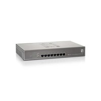 8 Port fast Ethernet PoE Plus Switch (123.2W)