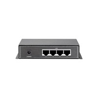 1-Port Fast Ethernet + 4-Port PoE Desktop Switch