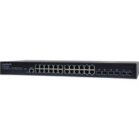 20-Port 10/100/1000T + 4x RJ45 /SFP Gigabit SNMP + 2GE SFP L2