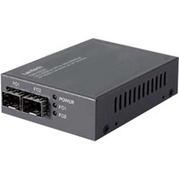 Media Converter SFP to SFP 100/1000 BaseX Multimode/Singlemode Dual Speed