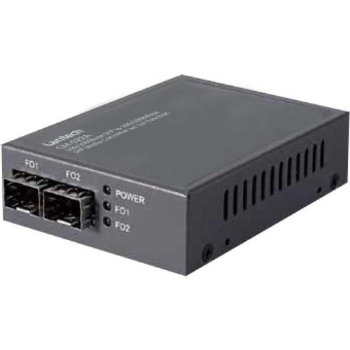 Media Converter SFP to SFP 100/1000 BaseX Multimode/Singlemode Dual Speed