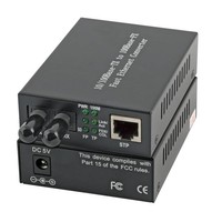 Media Converter RJ45-STP/ST, 1310nm/2km, Fast Ethernet