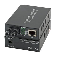 Media Converter RJ45-STP/SC 1310nm/10km, Gigabit LX, SM