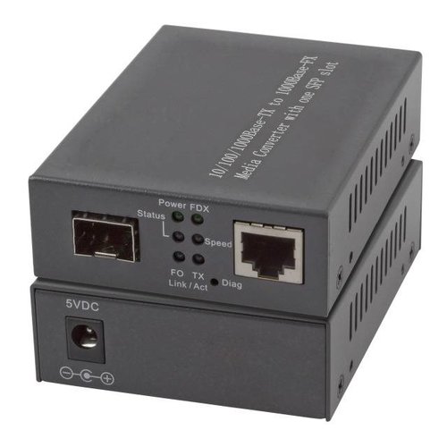 Media Converter 2 x SFP Gigabit Ports