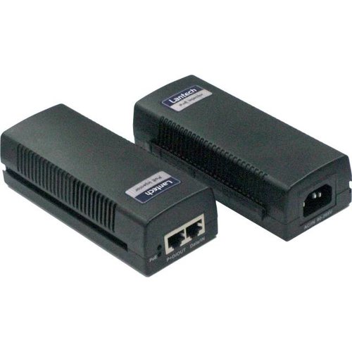 Single Port PoE Pow.Sou.Injec. IEEE802.3at/af, 10/100Mbps LAN