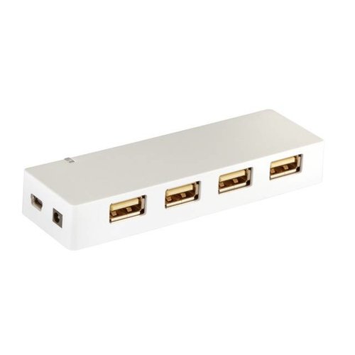 USB2.0 Hub 4-Port inkl. USB2.0 Anschlusskabel