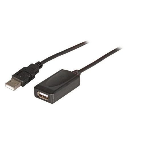 USB2.0 Repeaterkabel aktiv 10m USB-A Buchse auf USB-A Stecker