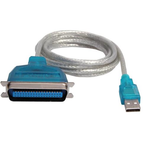 USB - Parallel IEEE1284B,aktiv USB A/C36-Stecker,1,8m