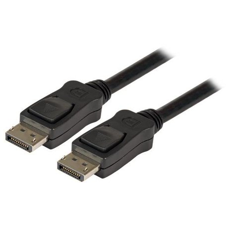 DisplayPort Anschlusskabel, Stecker-Stecker, 5.0m, schwarz