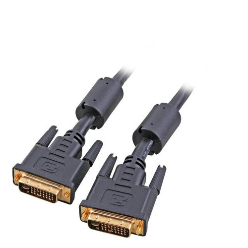 DVI Kabel Dual Link + Analog DVI-D/A 24+5, AWG28, 5m