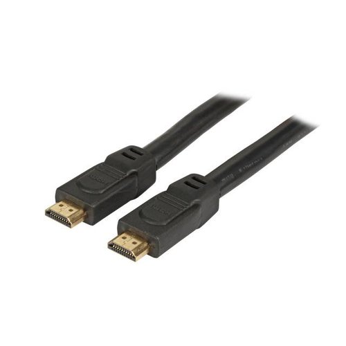 HighSpeed HDMI™ Kabel w.Eth. A-A St-St 0,5m schwarz
