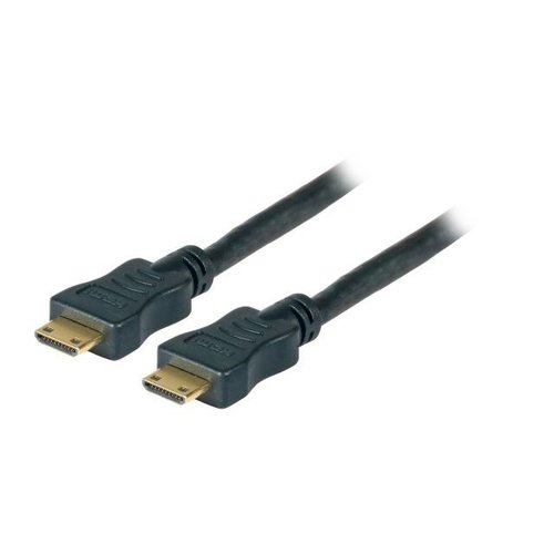 HighSpeed HDMI™ Kabel w.Eth. C-C St-St 2,0m schwarz