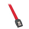 Serial ATA 150 Kabel mit Clip, intern,Farbe: rot, Länge: 0,5m