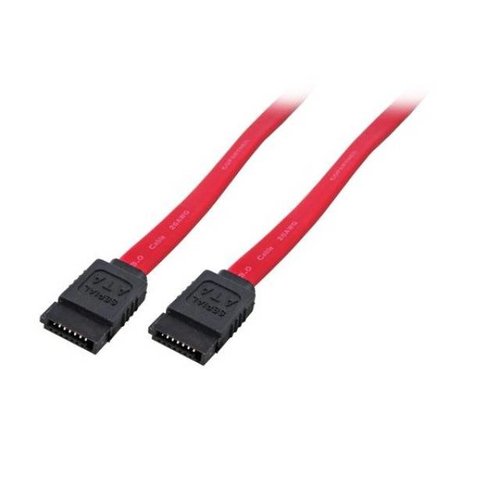 SATA3.0 Verbindungskabel 2 x SATA Stecker, rot, 0.5 m