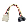 Stromkabel f. Serial ATA 150 intern, SATA 90°, Länge: 0,15m