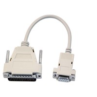 AT-Adapter/Mauskabel 0,25m 9p. Buchse/25pol.Stecker