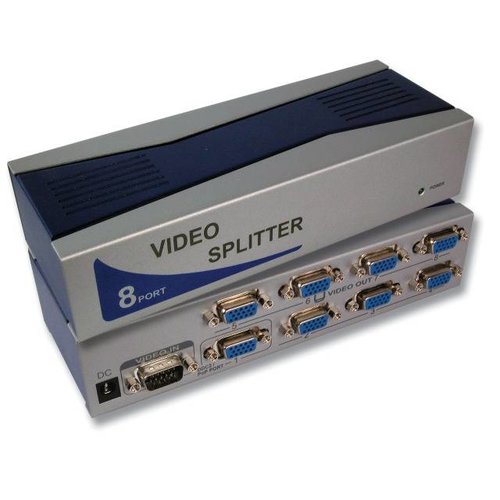 VGA Video Splitter 4 Port Videobandbreite 350MHz