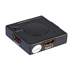 HDMI™ Switch 3-Port, inkl. FB 3D/1080p, HDCP