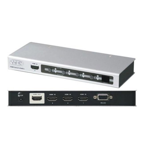 Video-Audio Switch 4 Port HDMI 4 x IN / 1 x OUT, 1920x1200
