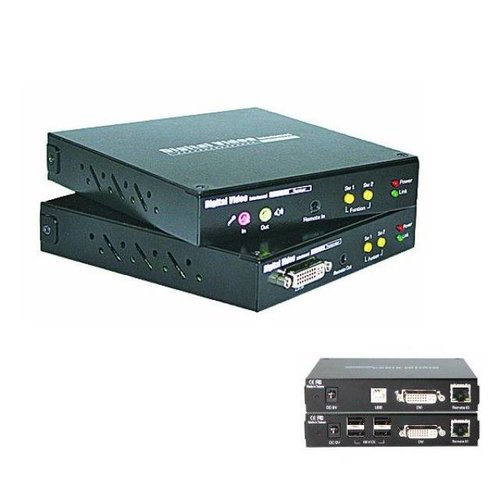 KVM Extender Set DVI 4xUSB2.0 Sender+Empfänger