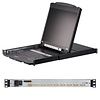 8-Port 19" LCD KVM Switch Dual Rail + Dual Console