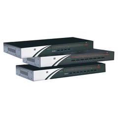 16 Port KVM Switch USB PS/2 19"/2U