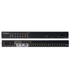 16-Port KVM IP Switch 19"/1HE "KVM over IP", Dual Bus