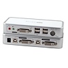 2-Port KVM Switch USB-DVI-D/A- Audio-USB2.0Hub incl. Kabelset