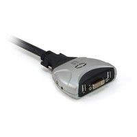 2-Port USB DVI KVM Switch