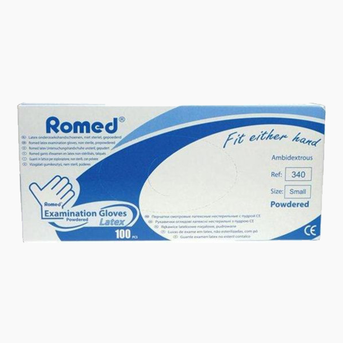 Romed Copolymer Gants sans latex-sterile
