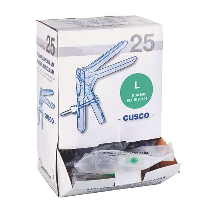 Mediware Disposable speculum 26mm Medium 25 stuks