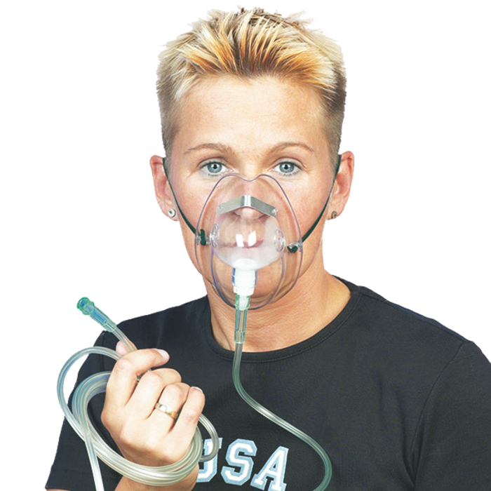 Dct Oxygen Mask Adults With Hose 210m 2059