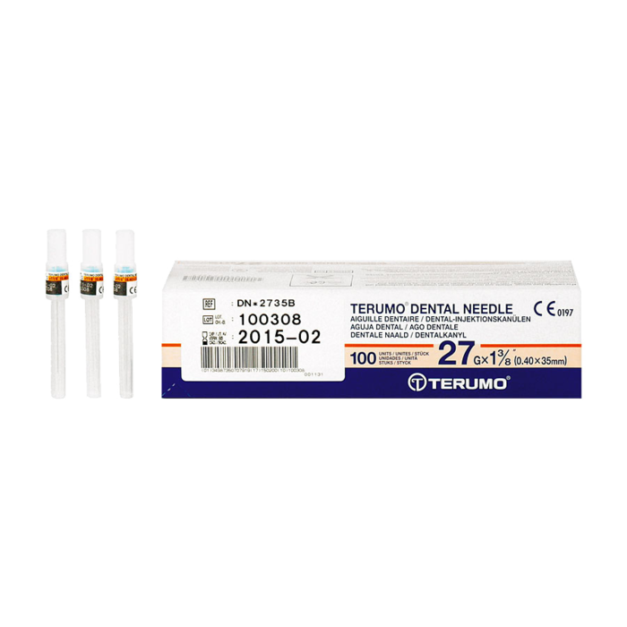 Dental injection needles 27G 0.4 x 35mm