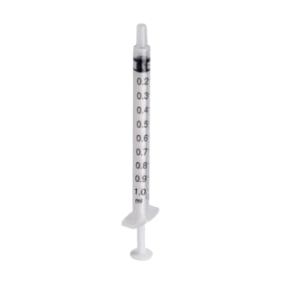 Seringues 1ml insuline cristal 3 corps terumo - Drexco Médical