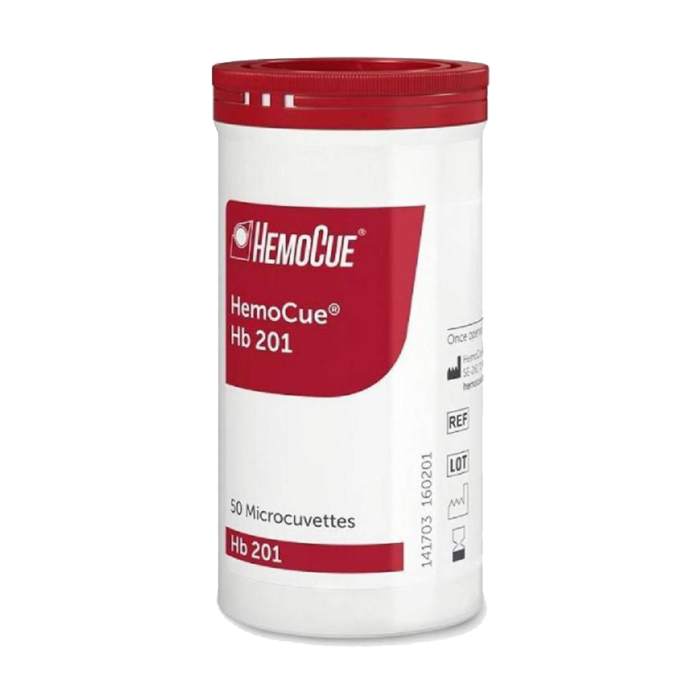 HemoCue HB 201+ cuvettes per 50 pieces
