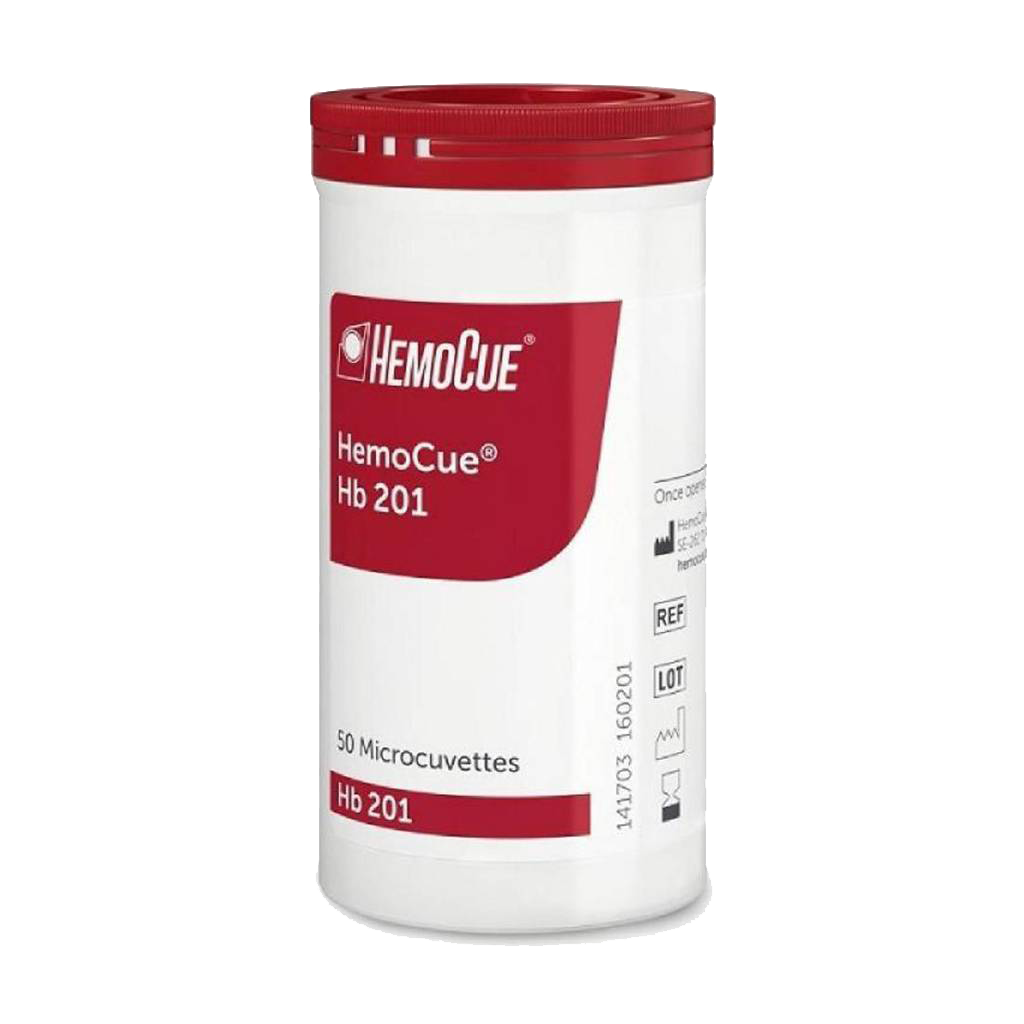 HemoCue HB 201+ cuvettes per 50 pieces