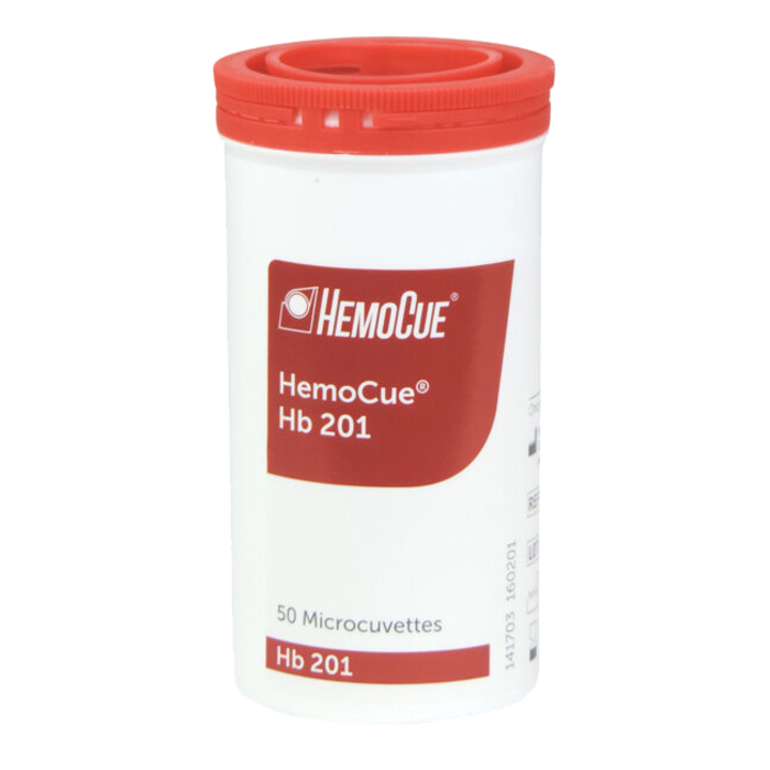 HemoCue HB 201+ cuvettes per 50 pieces