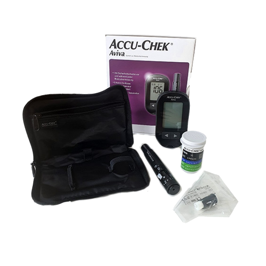 Roche Accu-Chek Aviva Blutzuckermessgerät - 123disposables.com
