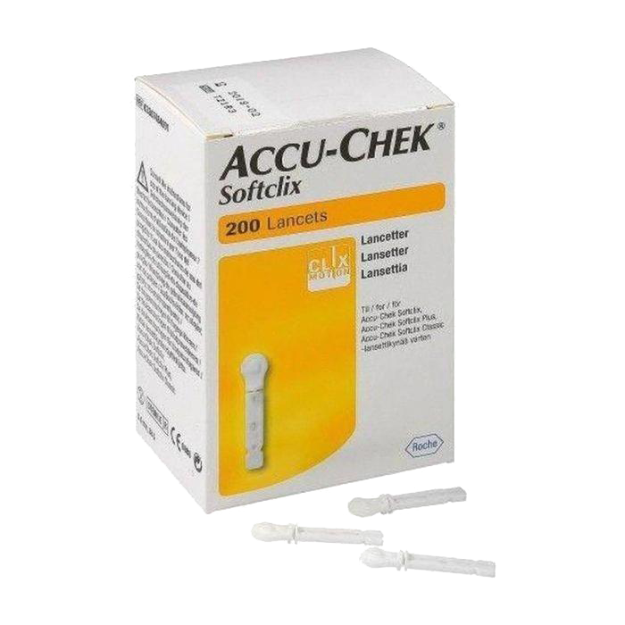 Roche AccuChek Softclix lancets 200 pieces