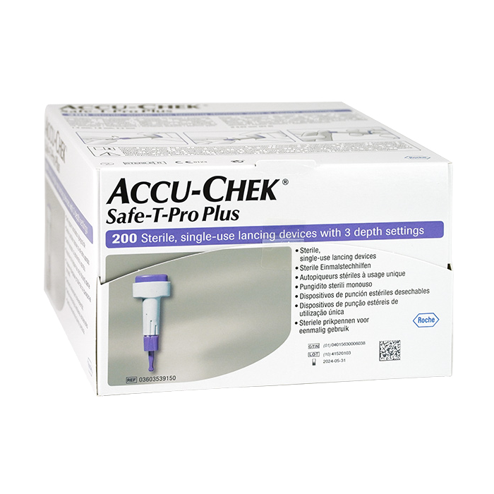 AccuChek Safe TPro Plus Lancets 200 pieces